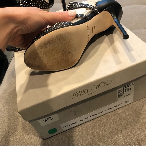 LN jimmy choo heals size 6 - Picture 3 of 6